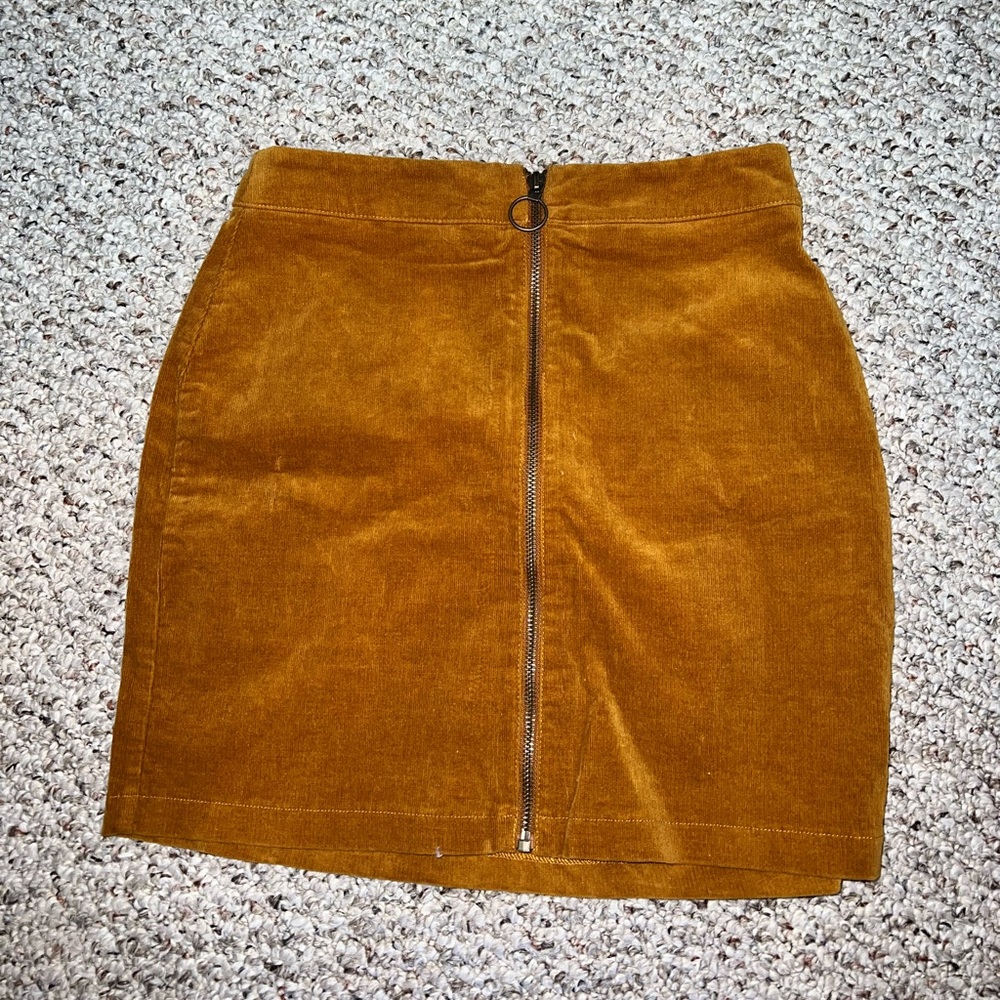 Zip up skirt from Forever 21!